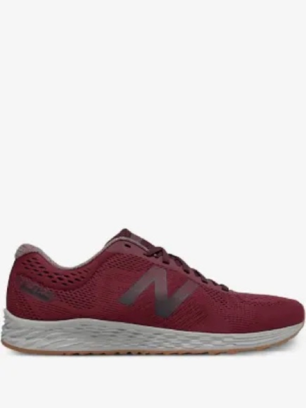 New Balance Fresh Foam Arishi Size 12 Mens Athletic Dark Red Running Shoes